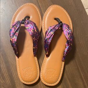 Matilda Jane Purple and Brown Sandals
